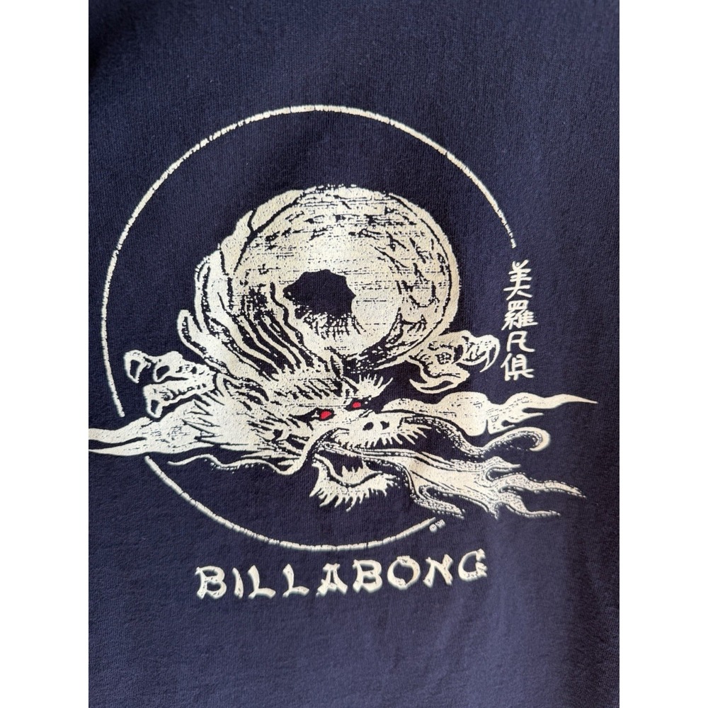 Vintage 90s Billabong Dragon T-Shirt Men's L VTG Surf/skate Made in USA